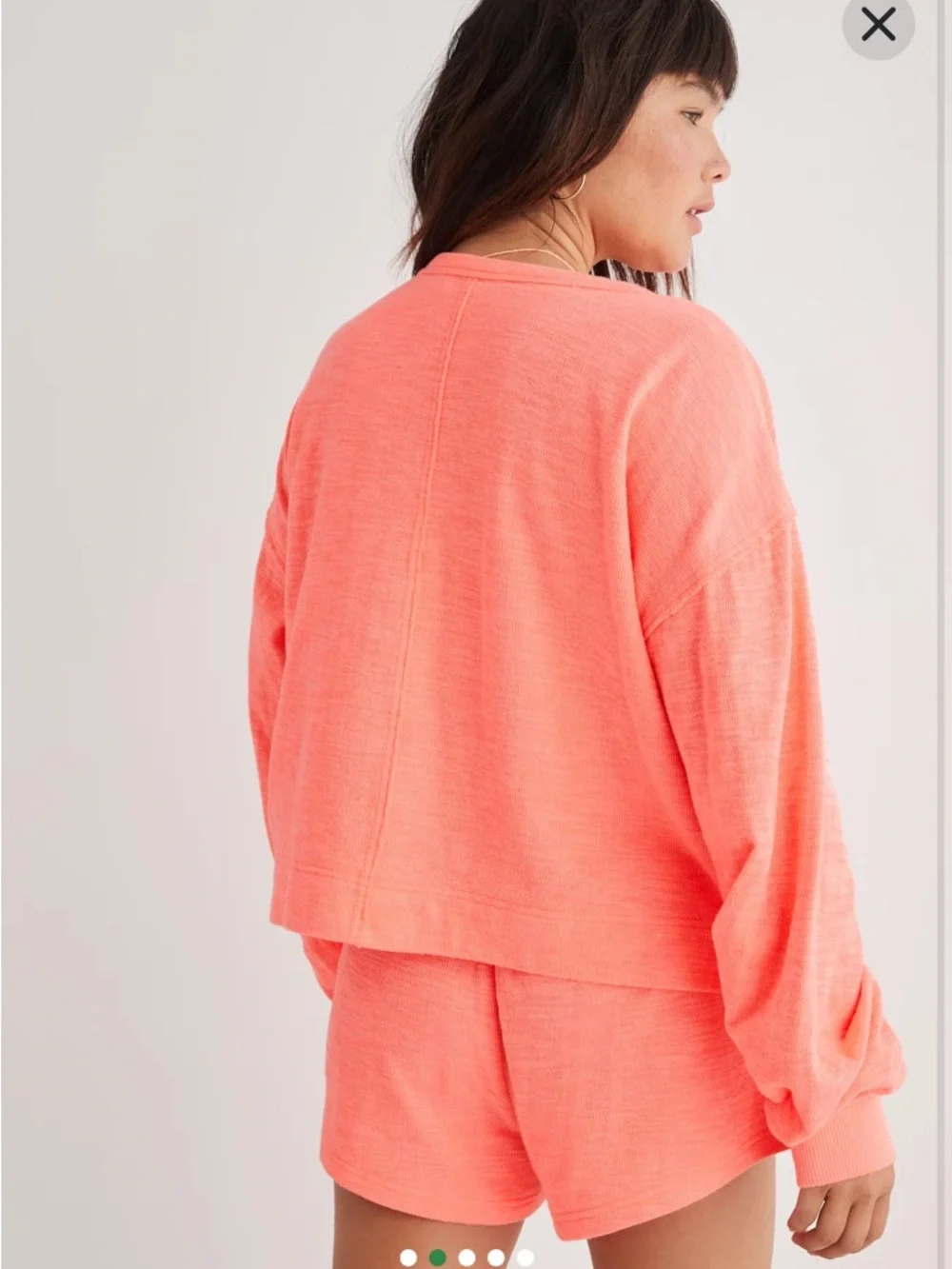 Aerie Endless Summer Crew Sweatshirt and Shorts Set - Picture 15 of 15